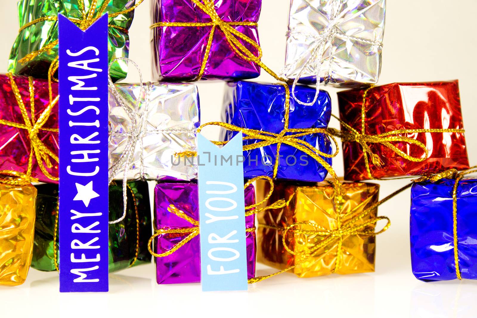 Background with variety of Christmas decoration. Merry Christmas