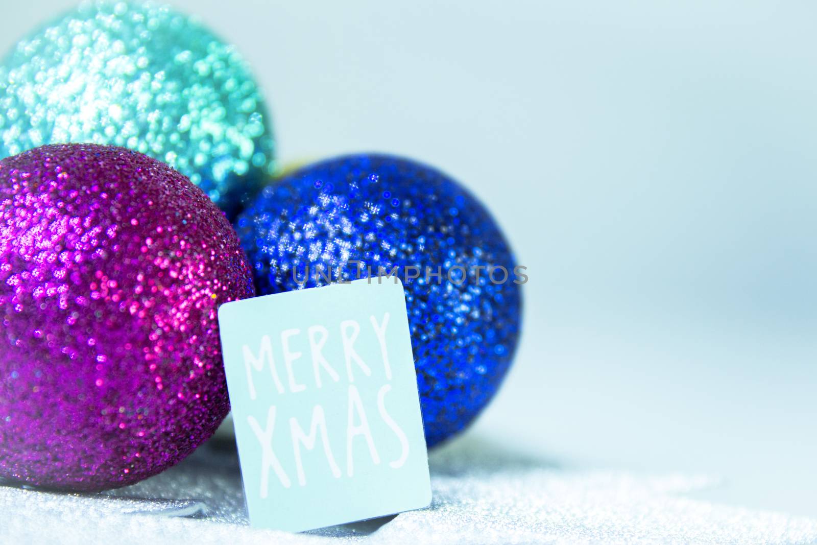 Background with variety of Christmas decoration. Merry Christmas