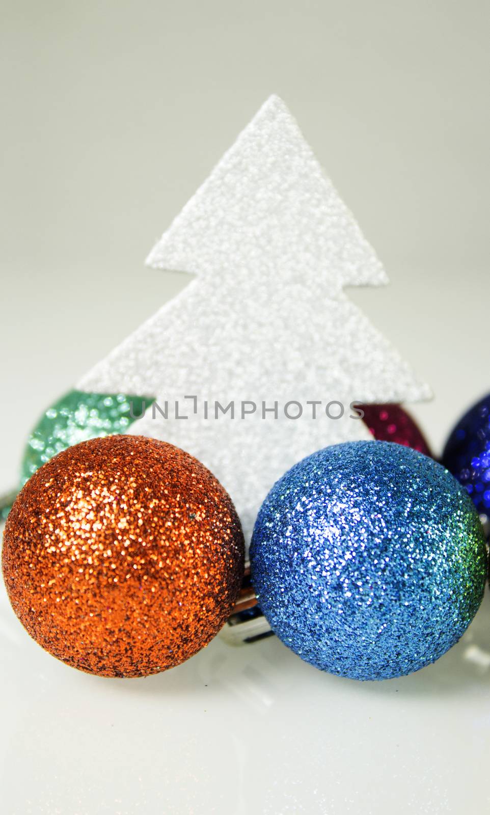 Background with variety of Christmas decoration. Merry Christmas