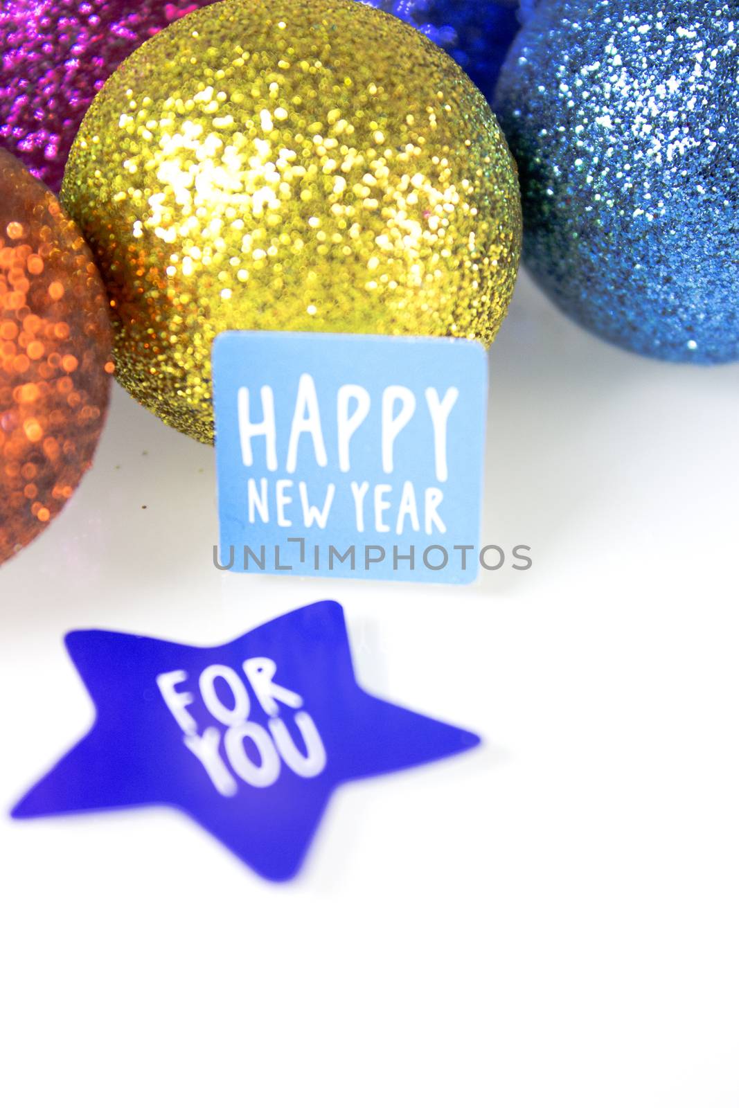 Background with variety of Christmas decoration. Merry Christmas