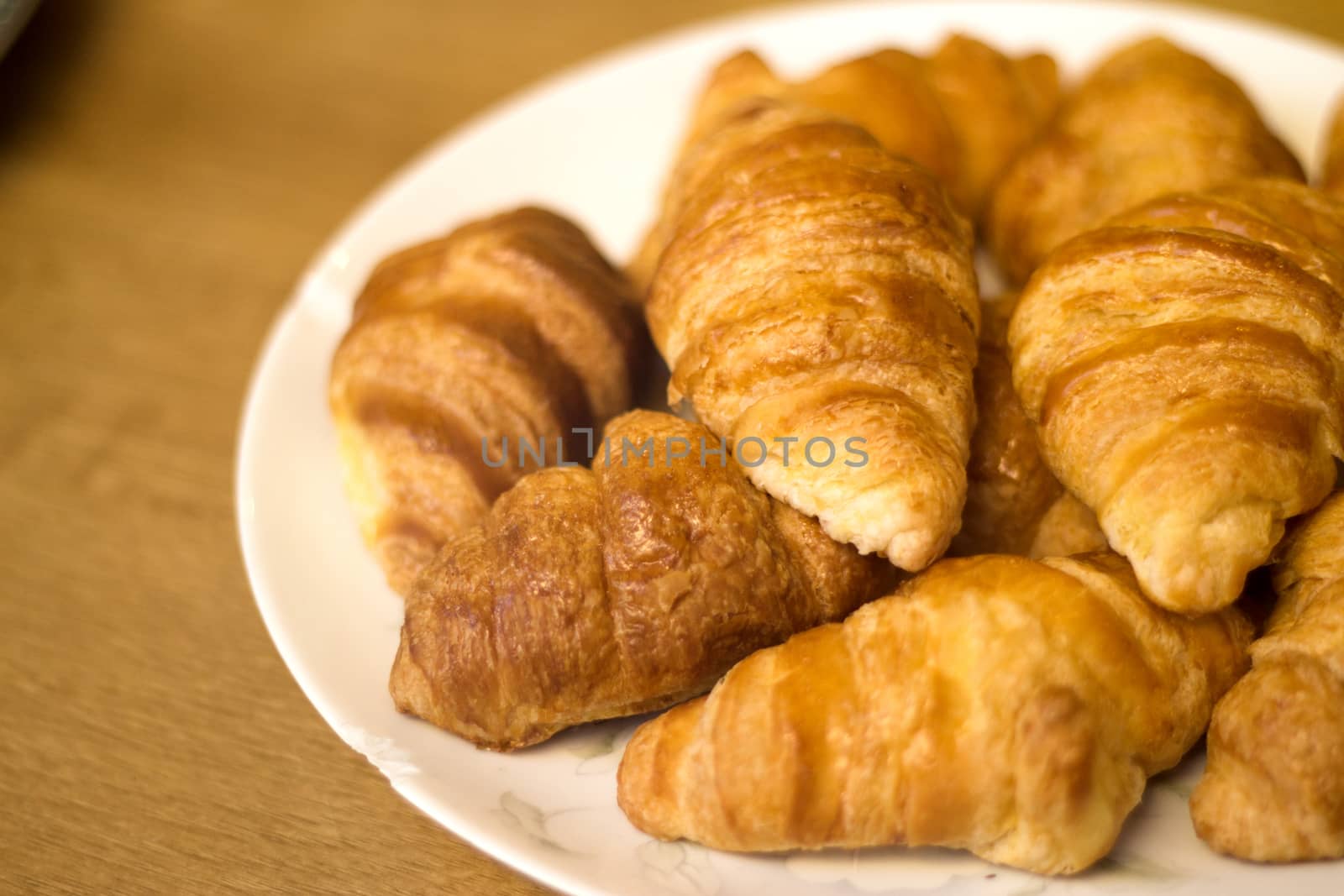 Varied bakery pastries. No people
