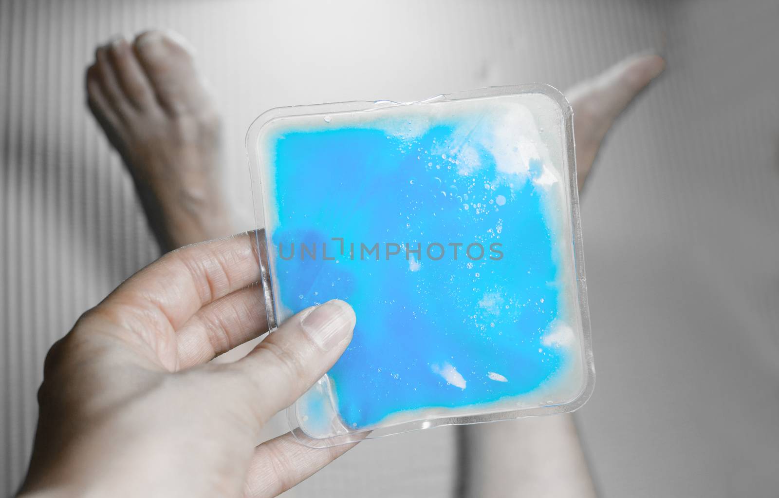 Ice pack for muscle aches by GemaIbarra