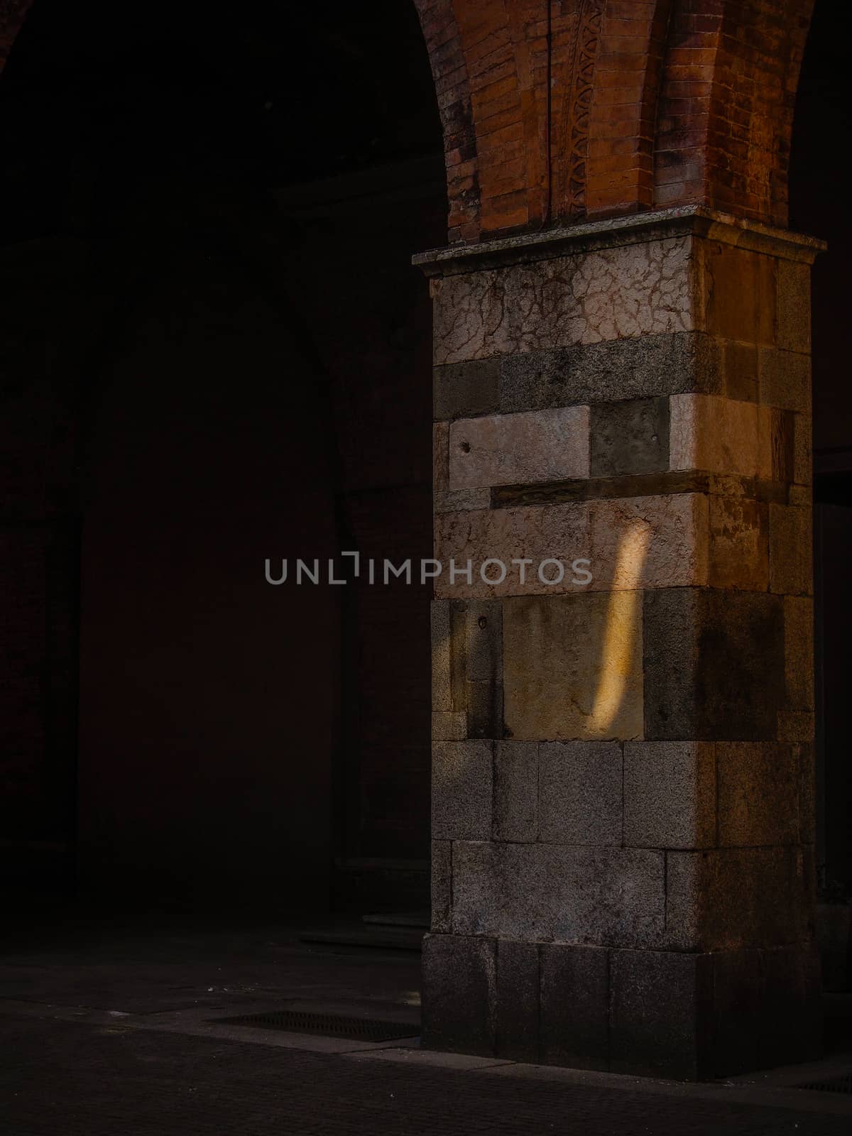 Cremona, Lombardy, Italy - May  5 6 7  2020 - a deserted city  d by verbano