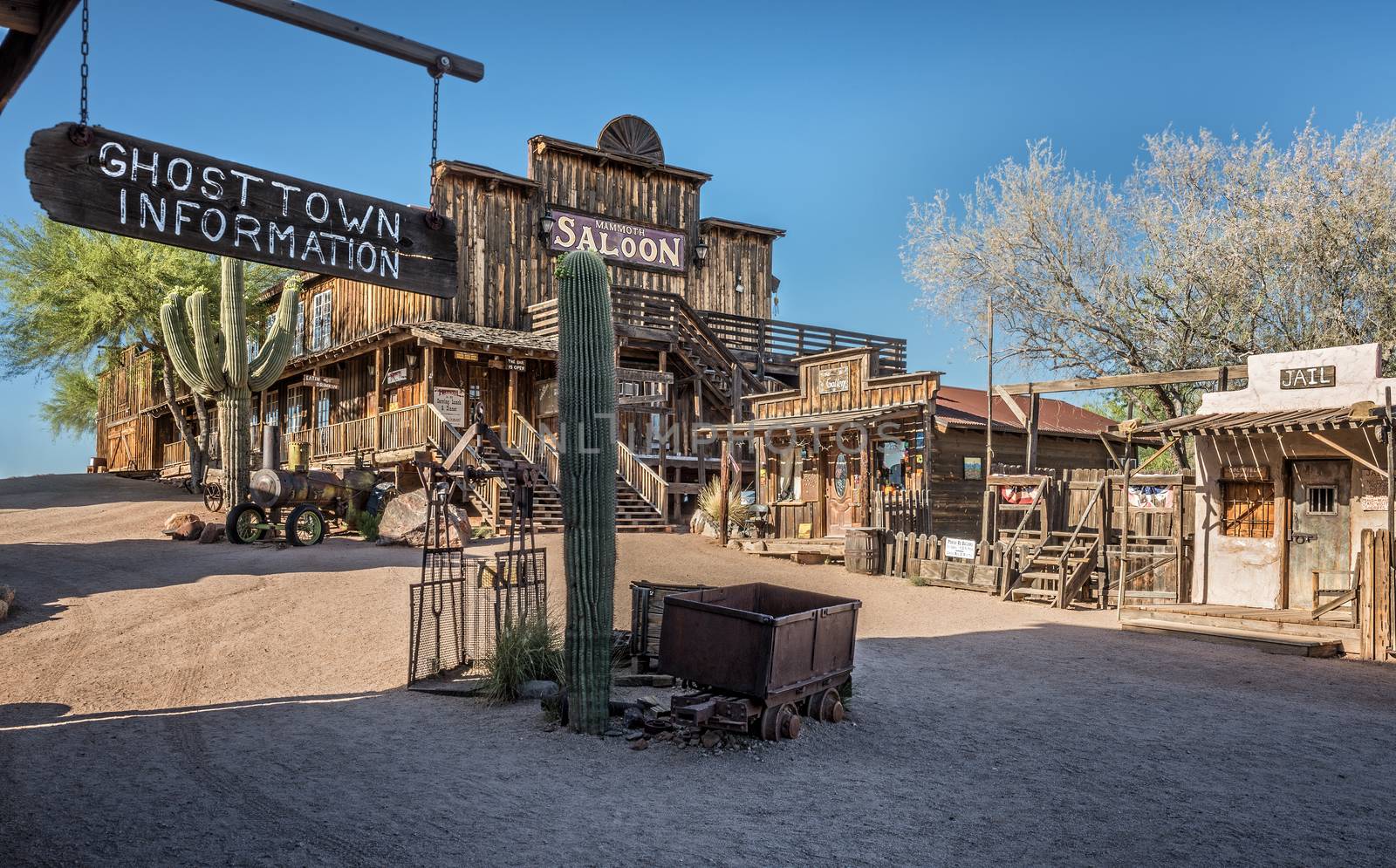 Goldfield Ghost town in Arizona by nickfox