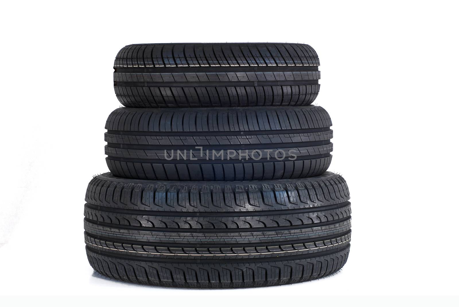 Three new summer tires, sorted by size