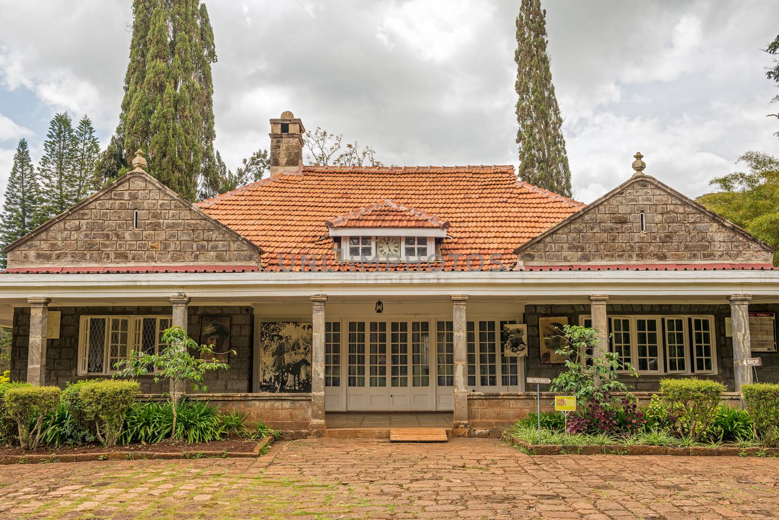 NAIROBI, KENYA - OCTOBER 19, 2014 : Museum of Karen Blixen. Blixen was a Danish author best known for Out of Africa, her account of living in Kenya.