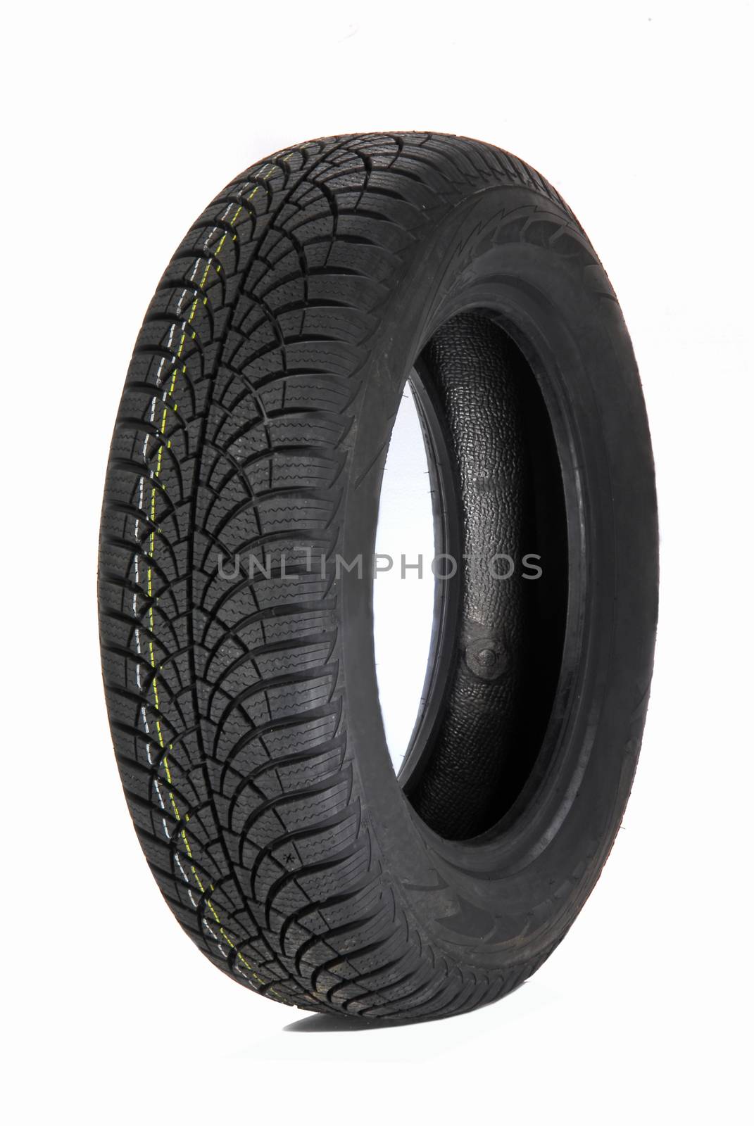 brand new winter car tire, all view