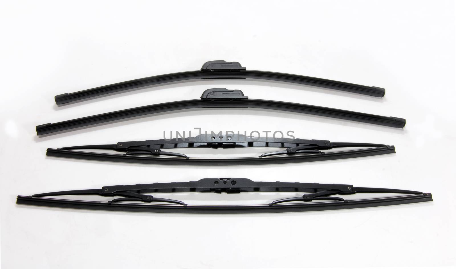 automotive windshield wipers two new style and two old style