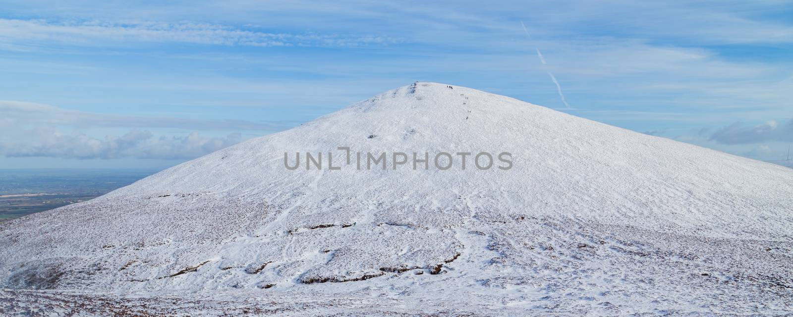 Snow in the the Paps of Anu, Co Kerry, Ireland