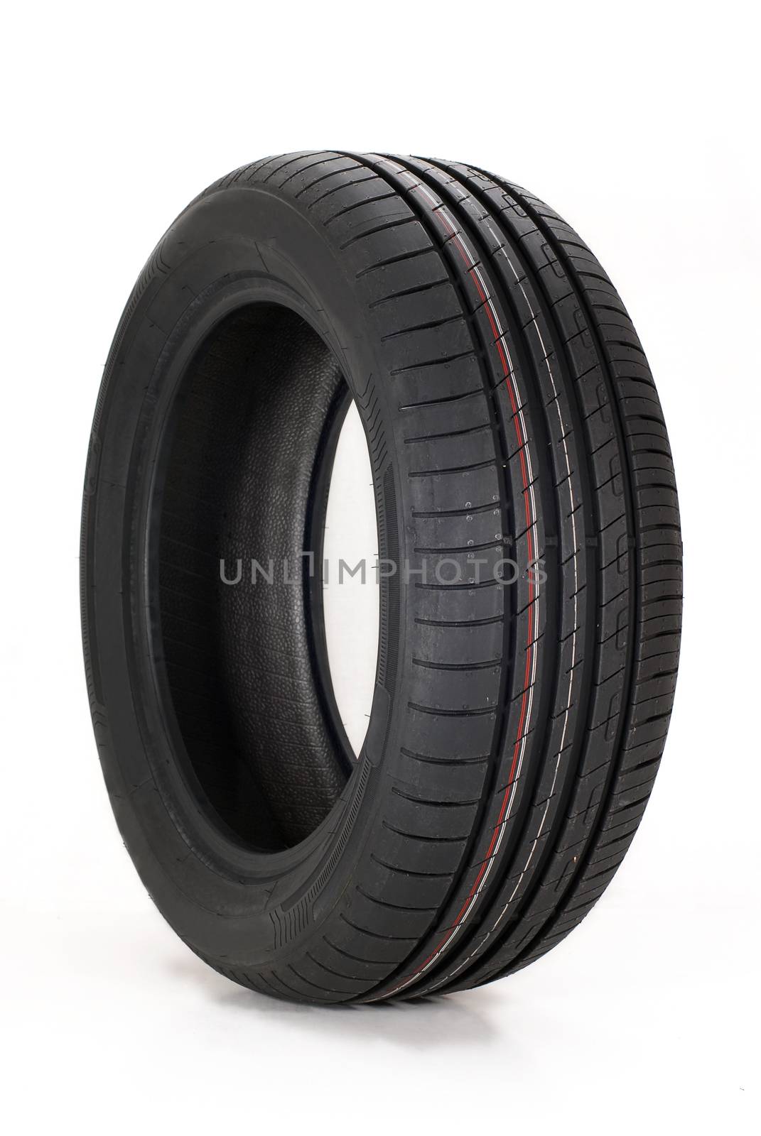 Brand new modern summer sports car tire