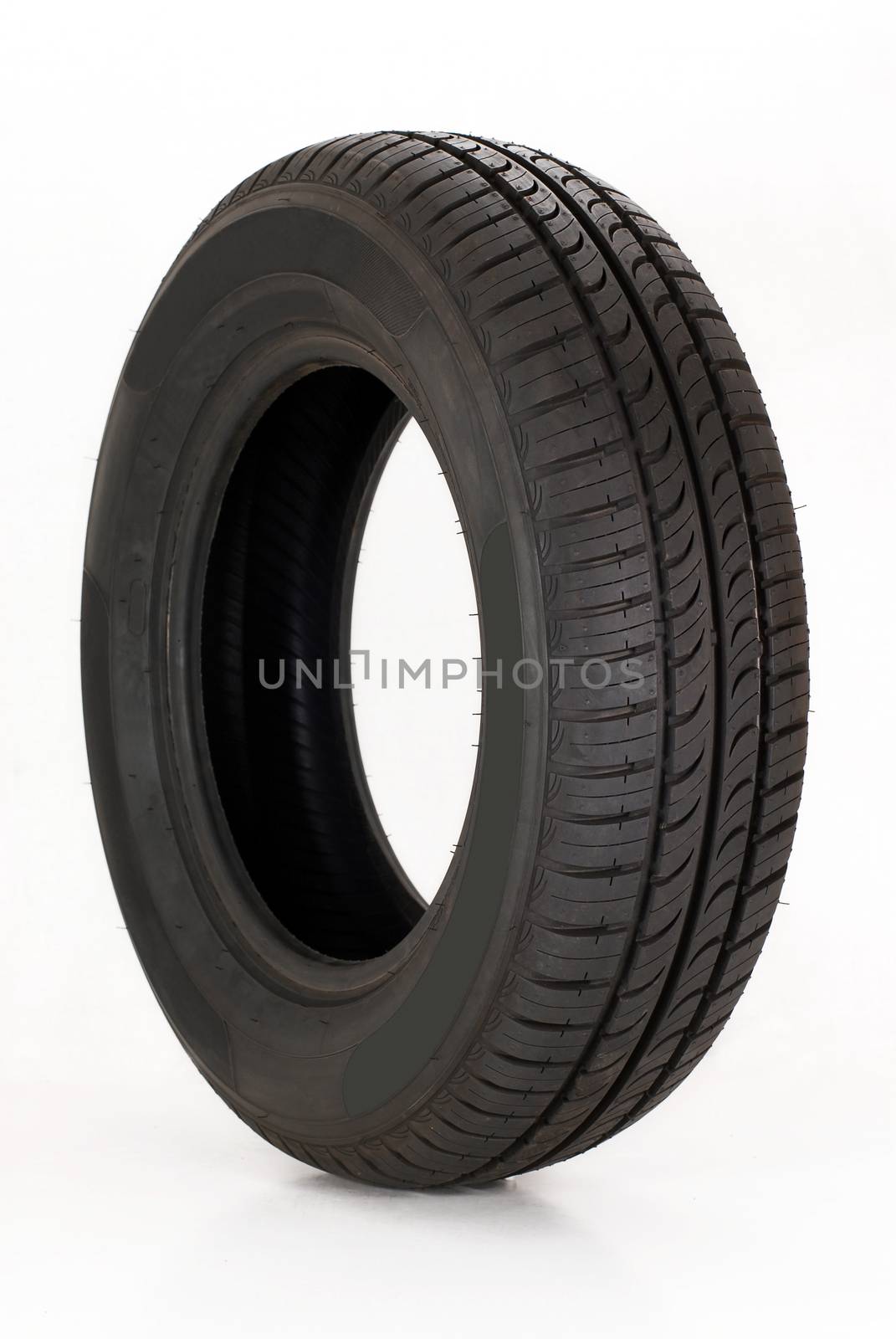 Brand new modern summer sports car tire