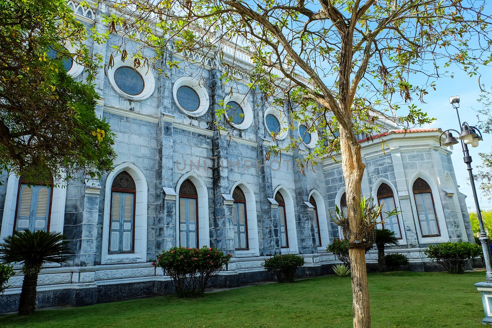 Christ Church The Temple of the Holy Mother was born Amphawa Thailand