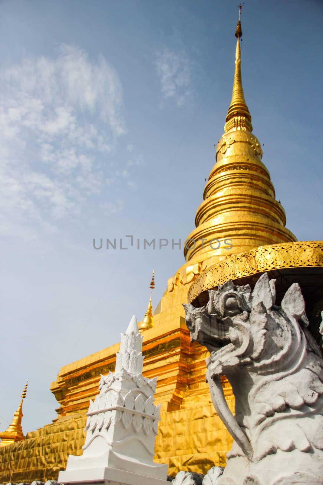 NAN,THAILAND - JULY 19,2016  : WAT Phra That Chae Haeng.