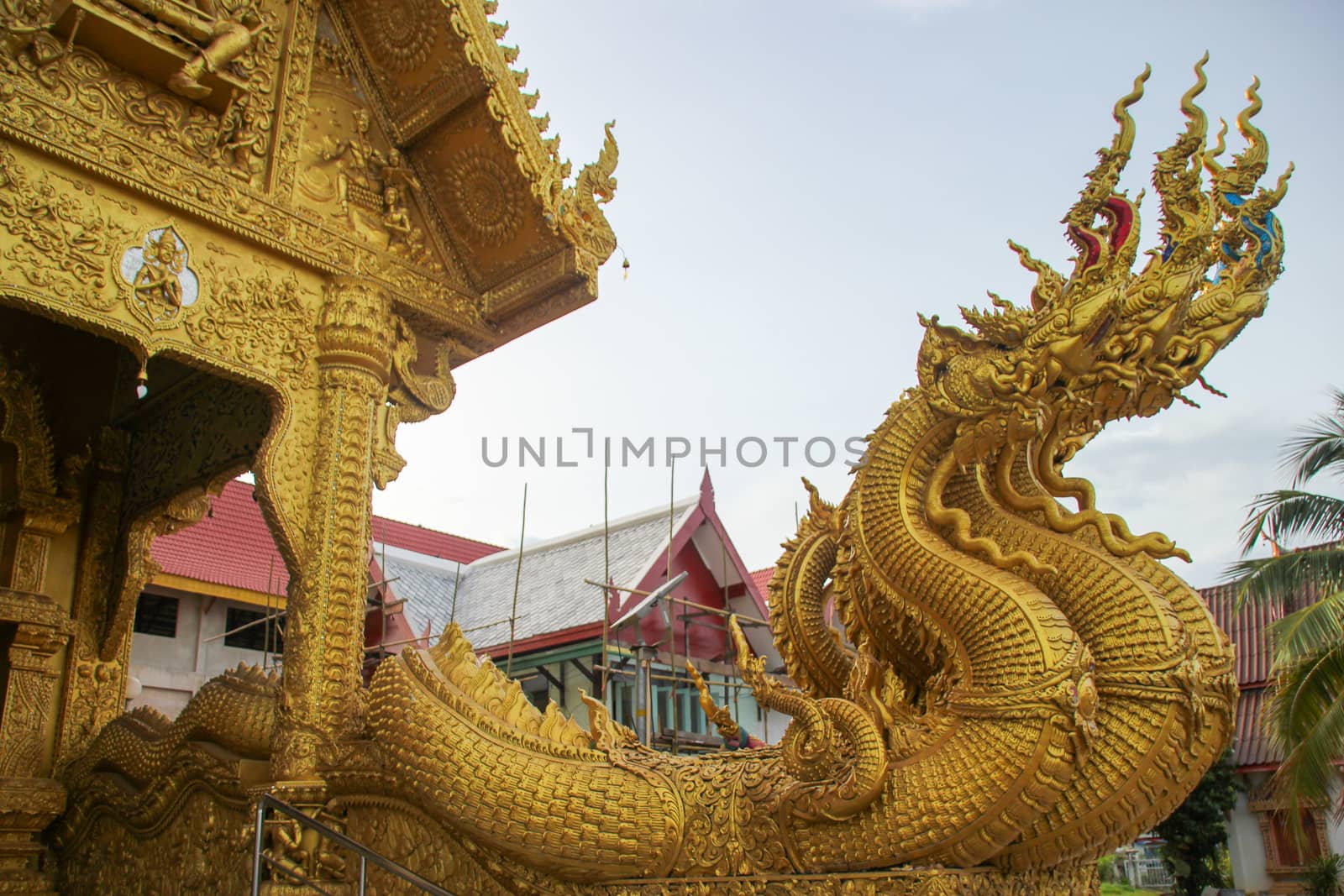 NAN,THAILAND - JULY 19,2016  :   WAT SI PANTON TEMPLE,NAN,THAILAND