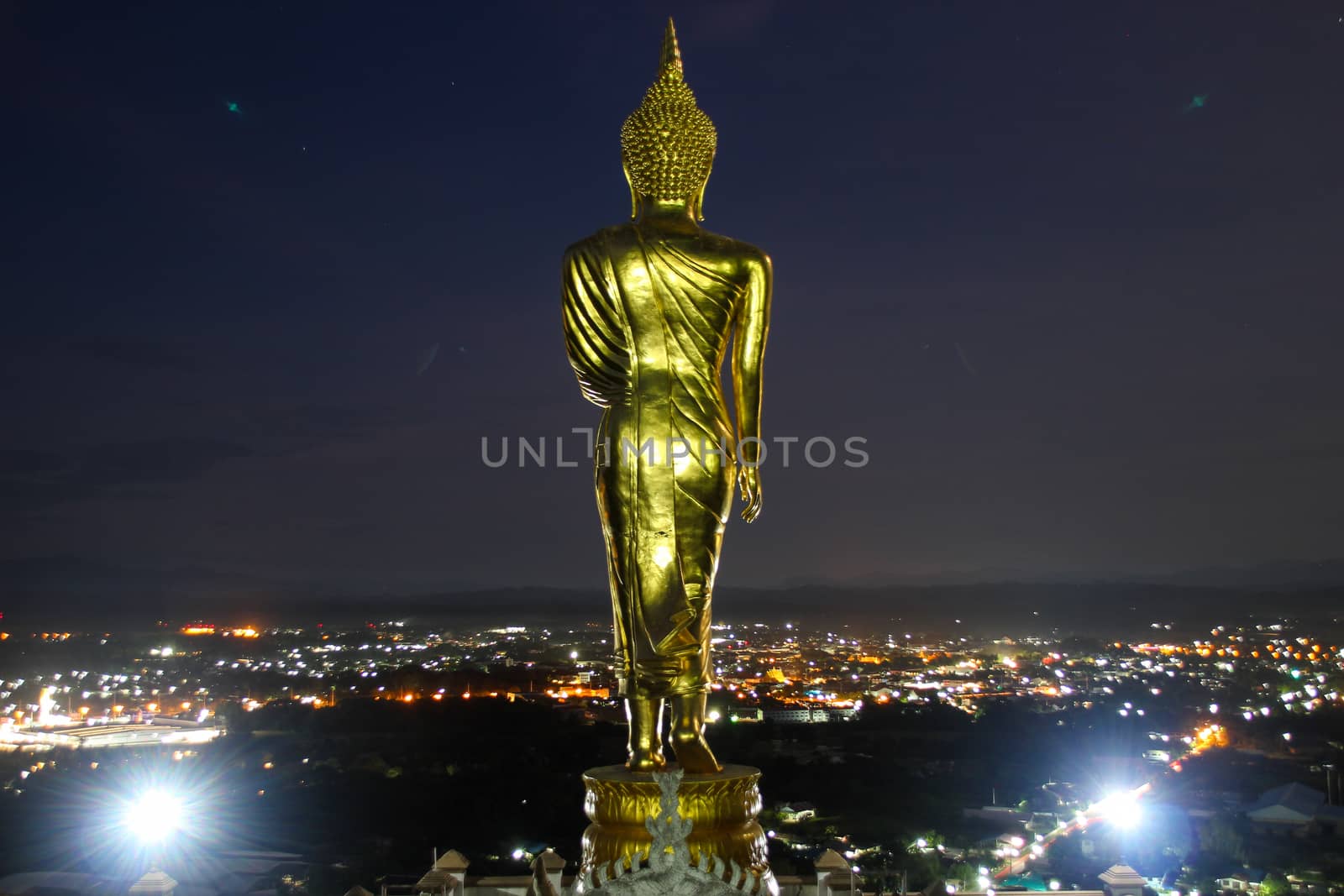 NAN,THAILAND - JULY 19,2016  : Wat phra that kao noi