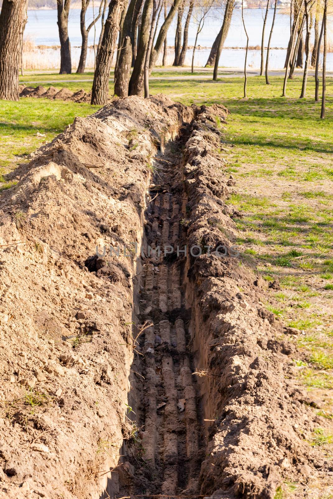 Trench in the Ground by MaxalTamor