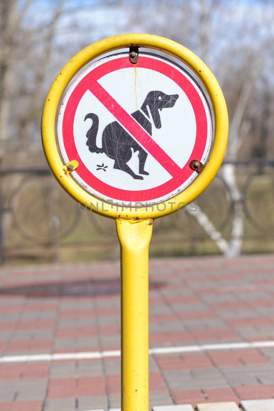Signpost no Dog Poop by MaxalTamor