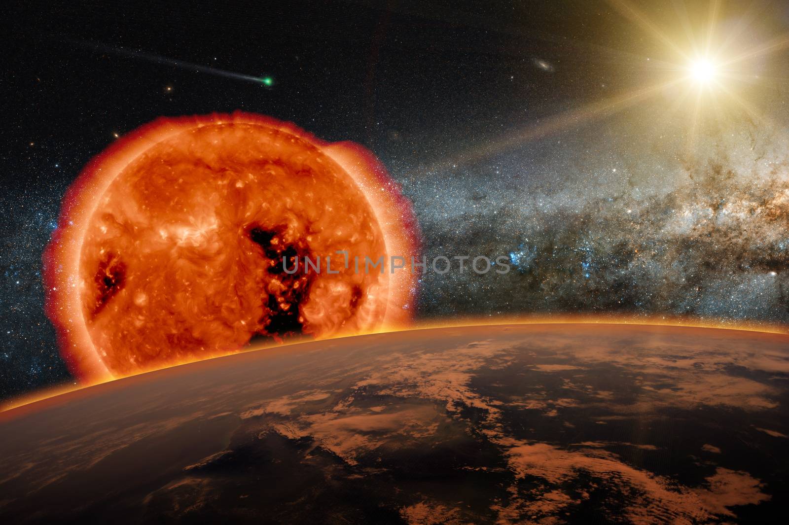 Old Sun and Borning Star by MaxalTamor
