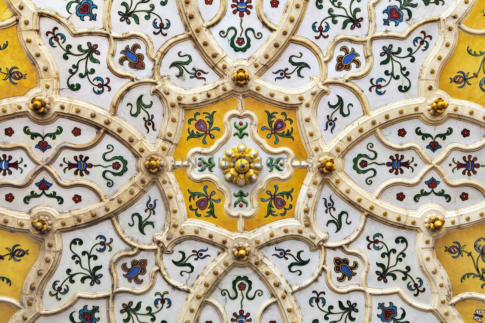 Ceiling of Museum of Applied arts in Budapest, Hungary