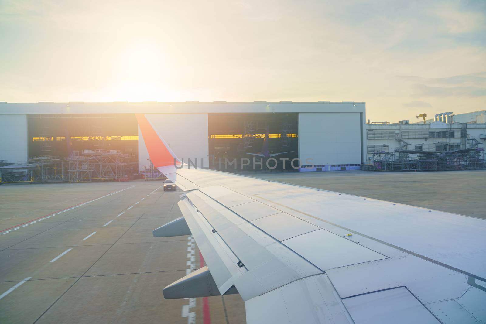 Private aviation view from inside window Airplane airliner aircr by bbbirdz