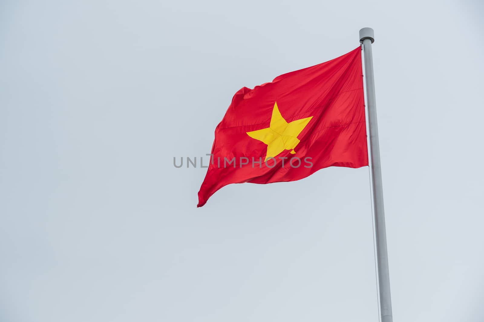 Flag of Vietnam In the sky. by bbbirdz
