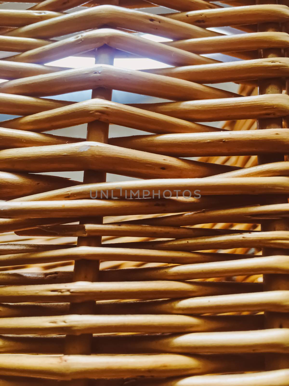 Wicker basket texture as rustic background, design and material