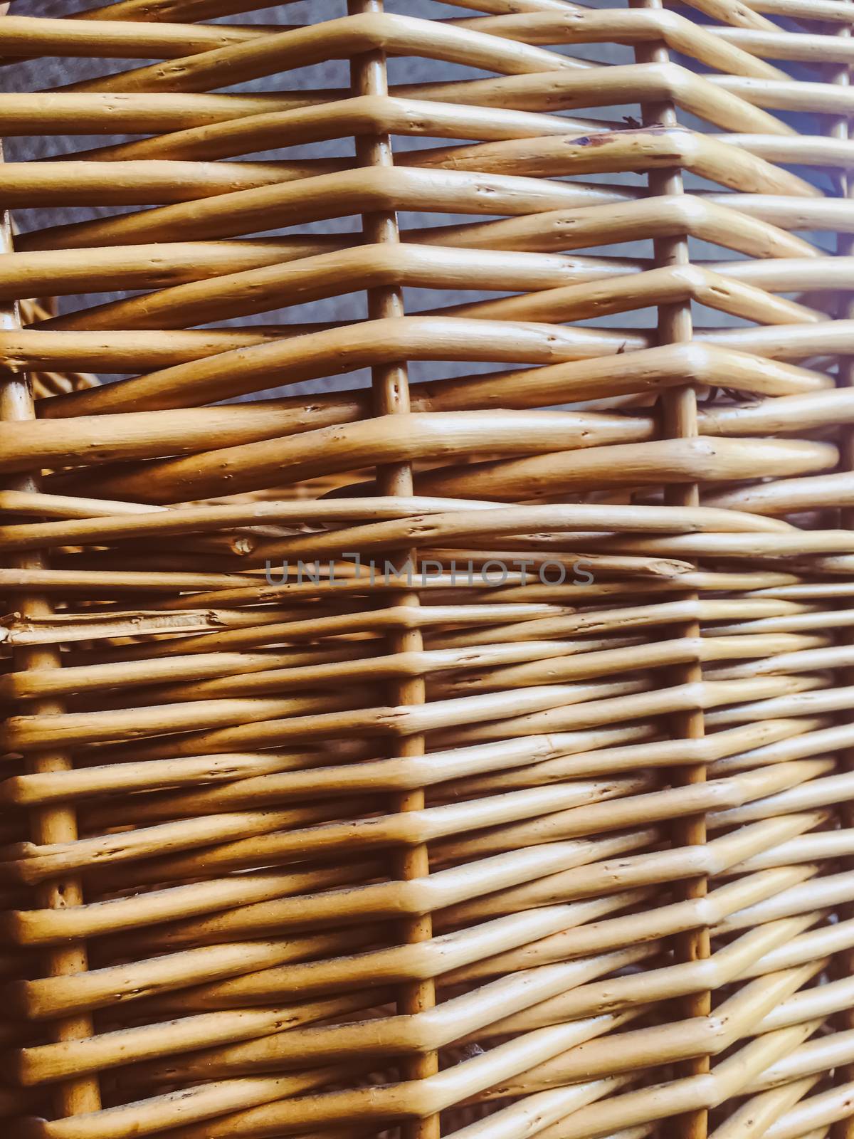 Wicker basket texture as rustic background by Anneleven