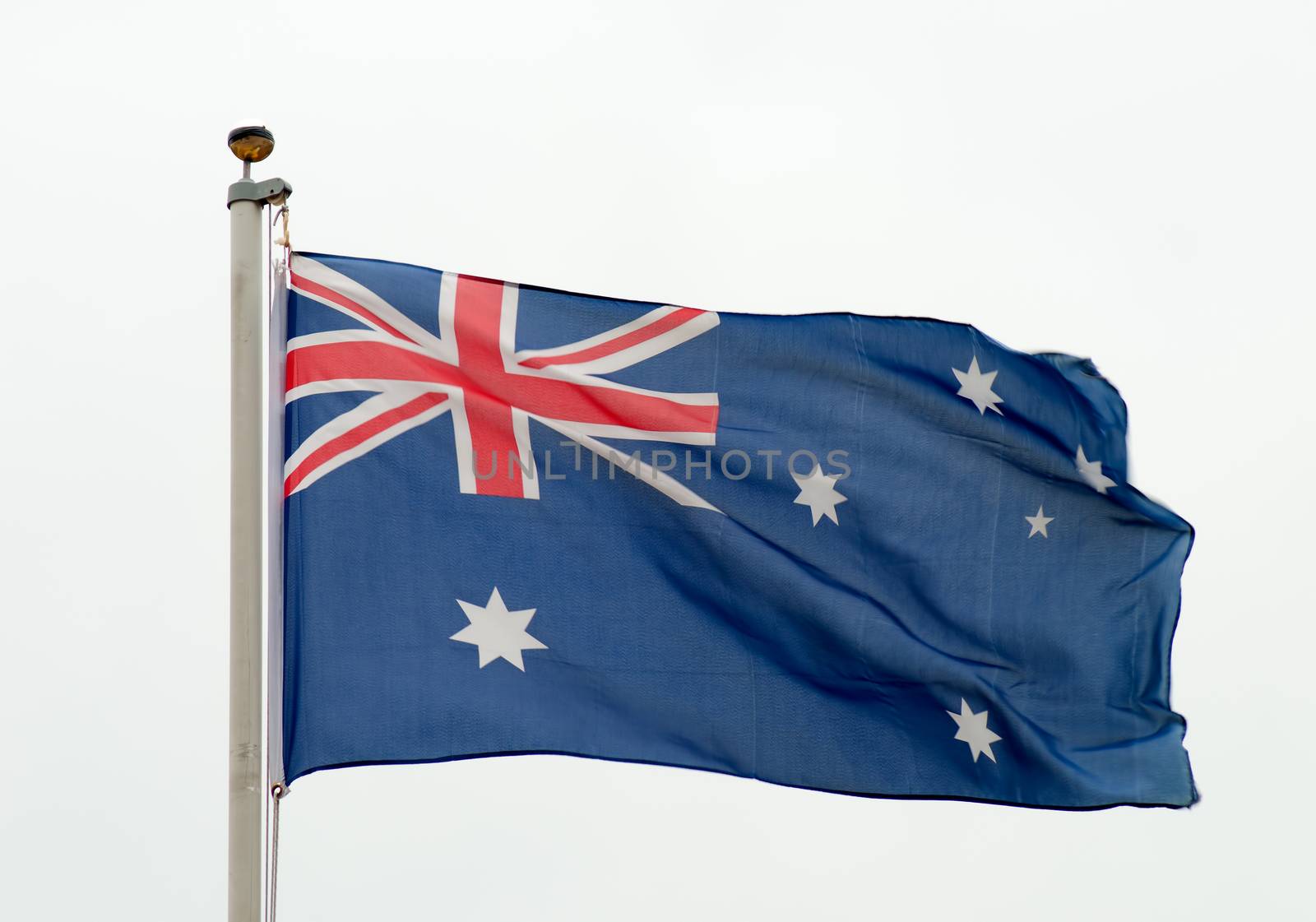 Australian Flag in wind