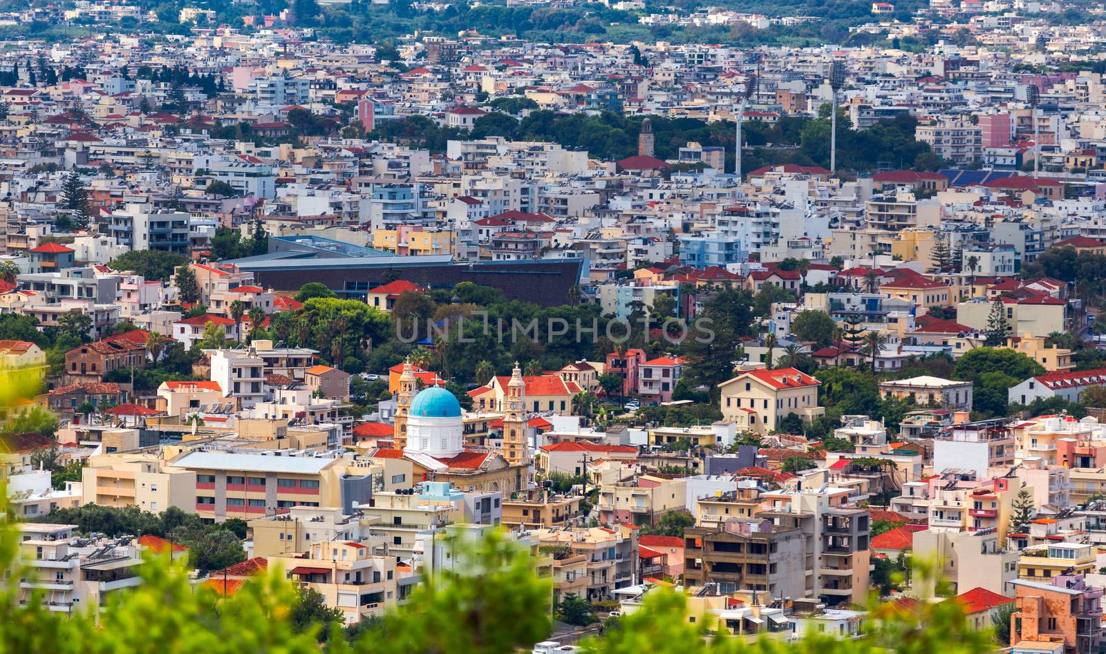 Old Venetian Harbour of Chania with fisihing Boats and Yachts in by DaLiu