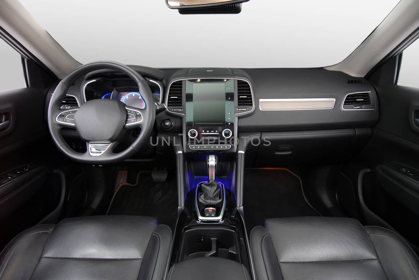 interior of a modern car by aselsa