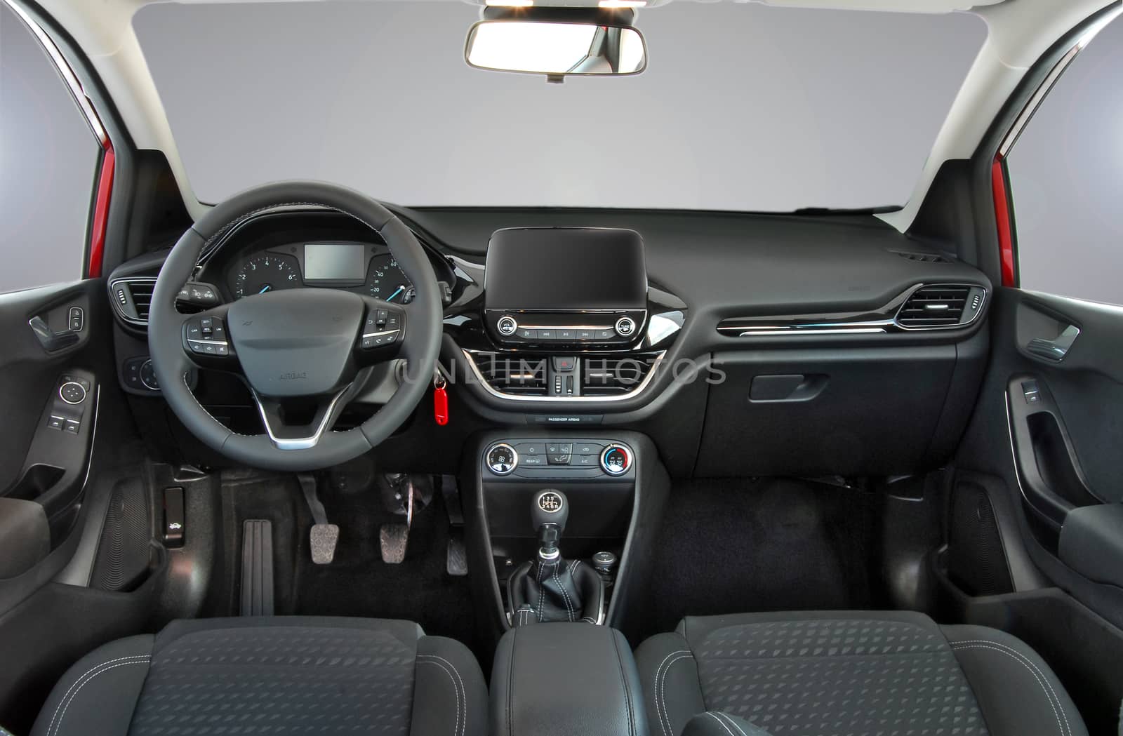 interior of a modern car by aselsa