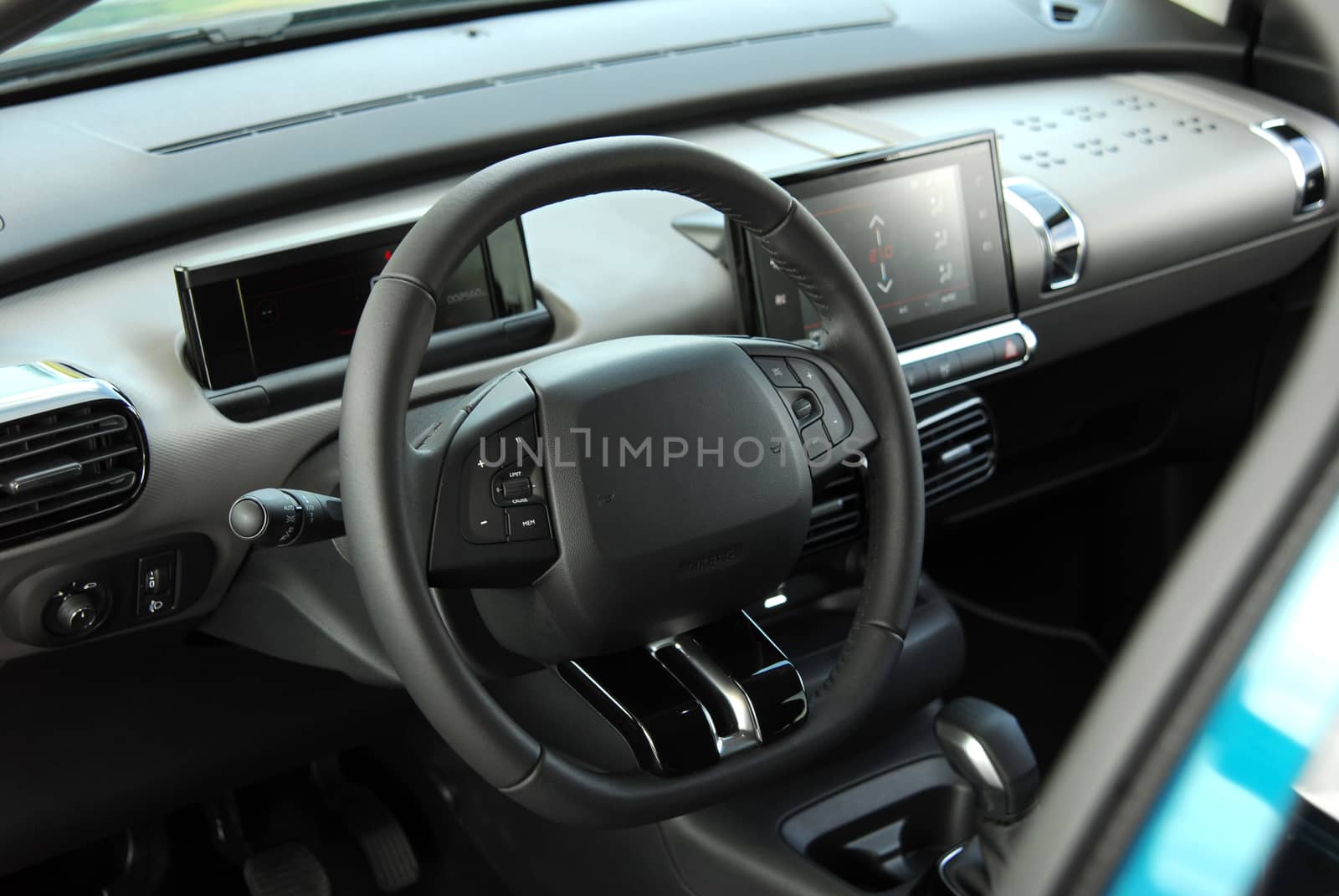 interior of a modern car by aselsa