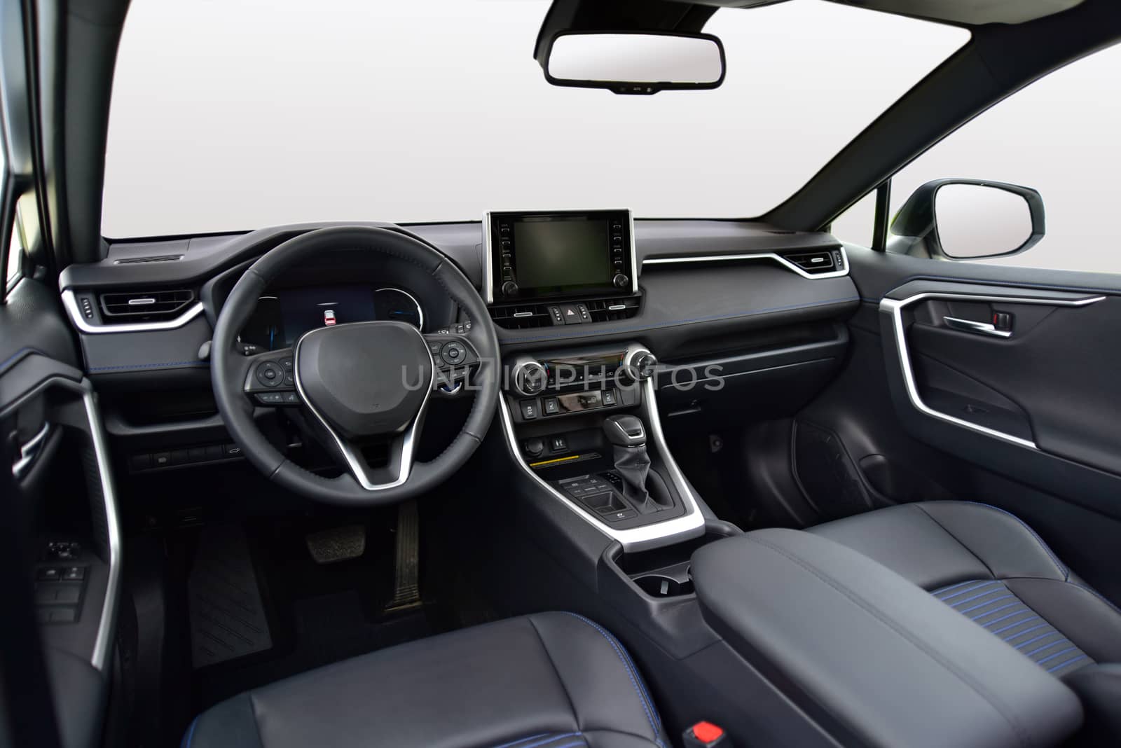 interior of a modern car by aselsa