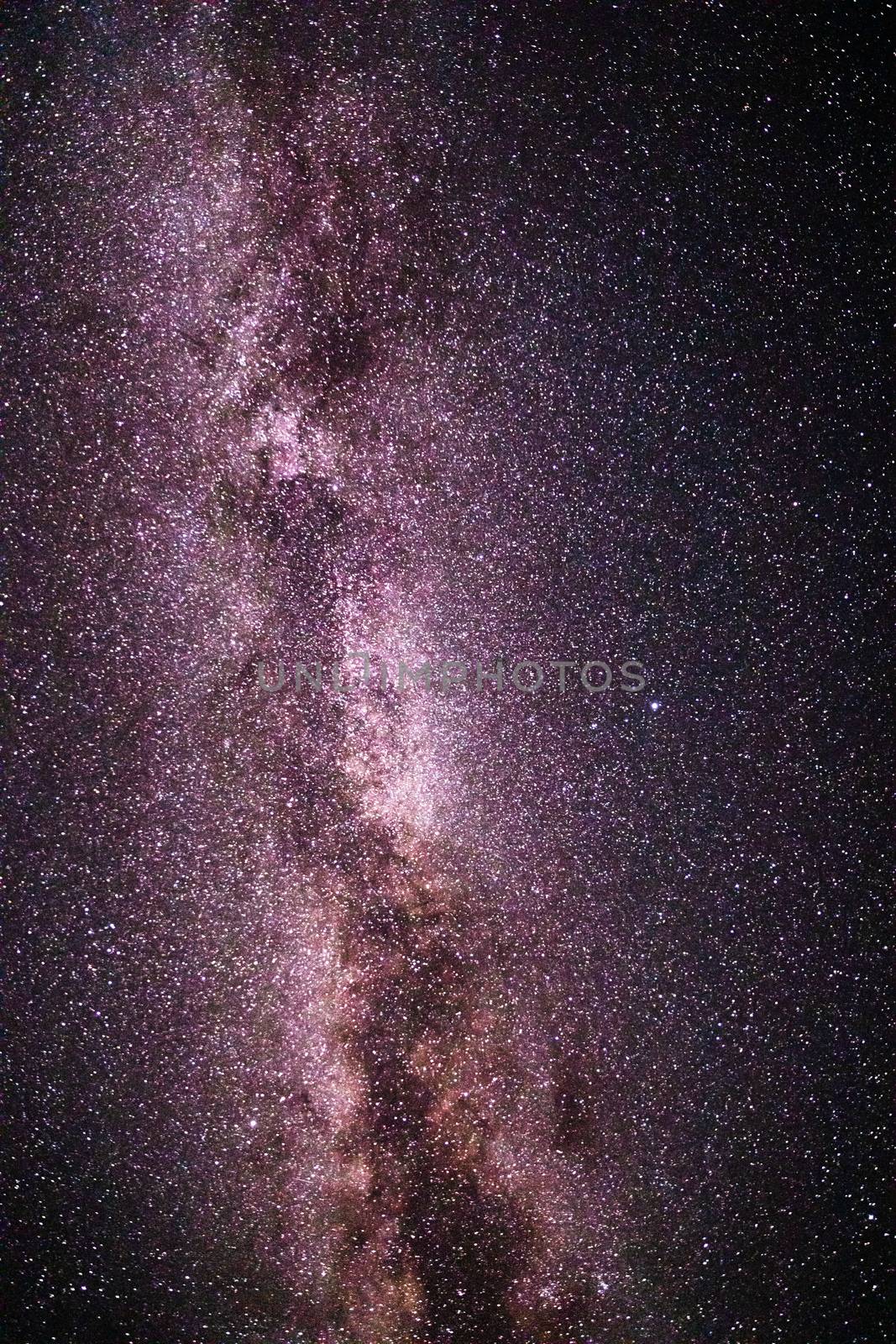 Milky Way. Photo of the galaxy universe with many stars. Milky way galaxy on night sky background. Stars In The Night Sky, Milky Way Galaxy. Night sky with stars and Milky way galaxy.