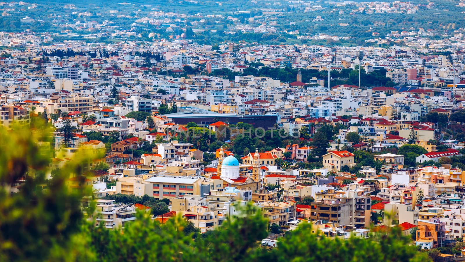 Picturesque old port of Chania. Landmarks of Crete island. Greece. Bay of Chania at sunny summer day, Crete Greece. View of the old port of Chania, Crete, Greece. The port of chania, or Hania. 