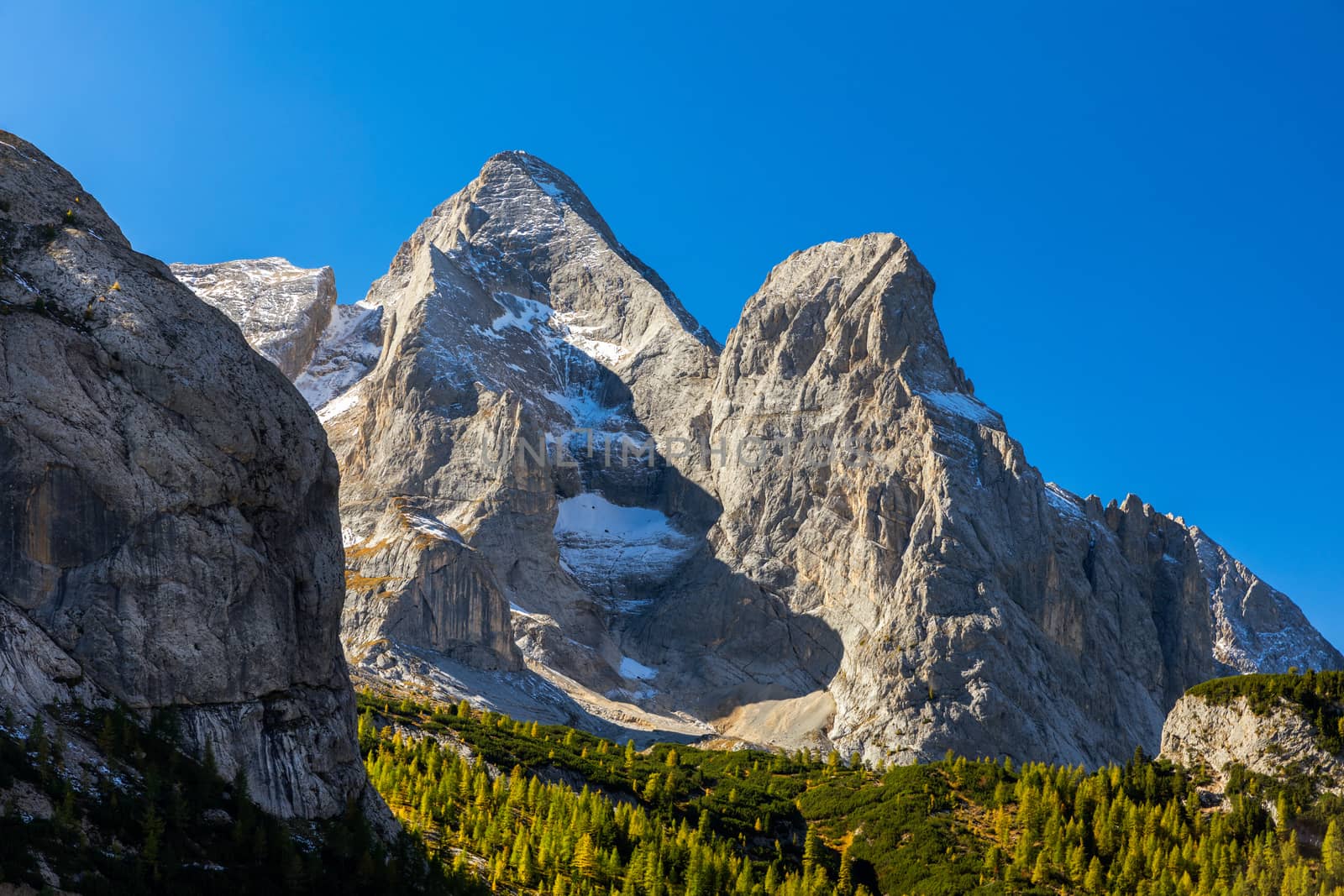 Lago Fedaia (Fedaia Lake), Fassa Valley, Trentino Alto Adige, an artificial lake and a dam near Canazei city, located at the foot of Marmolada massif. Fedaia Lake is the Province of Belluno, Italy.
