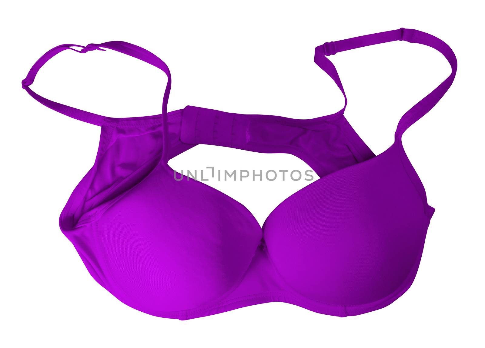 Brassiere isolated - purple by Venakr