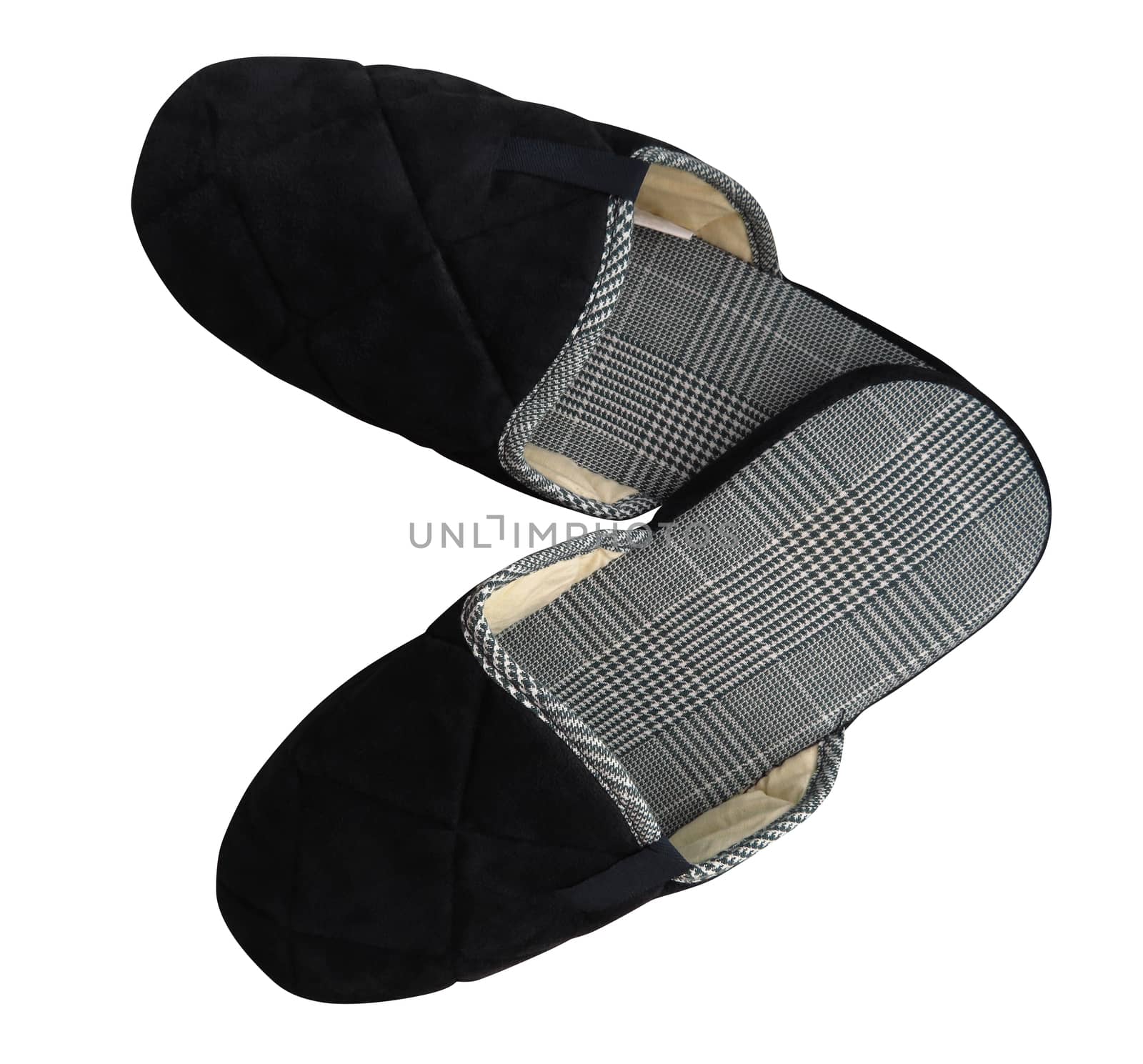 Woolen slippers - black by Venakr