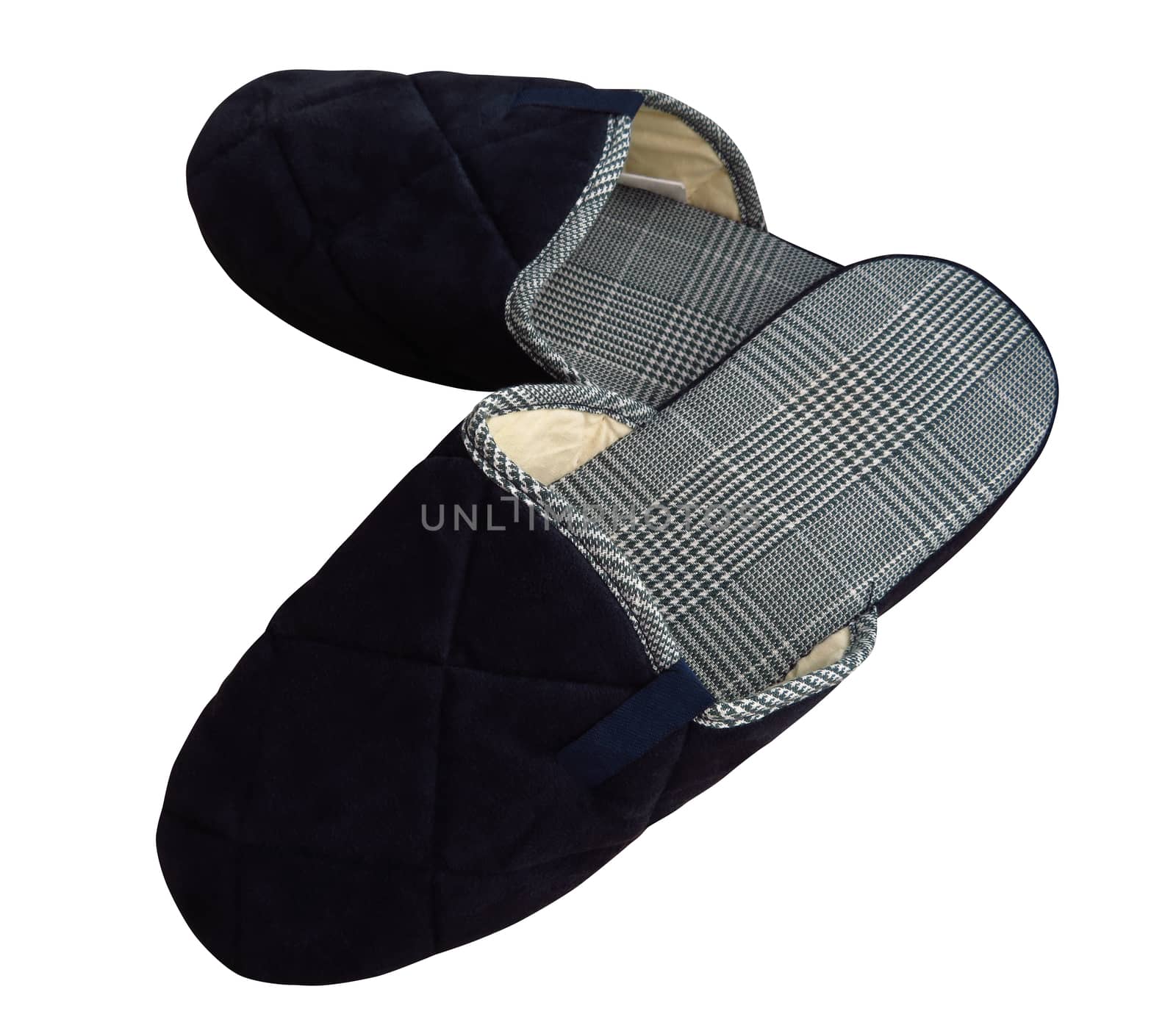 Woolen slippers - black by Venakr