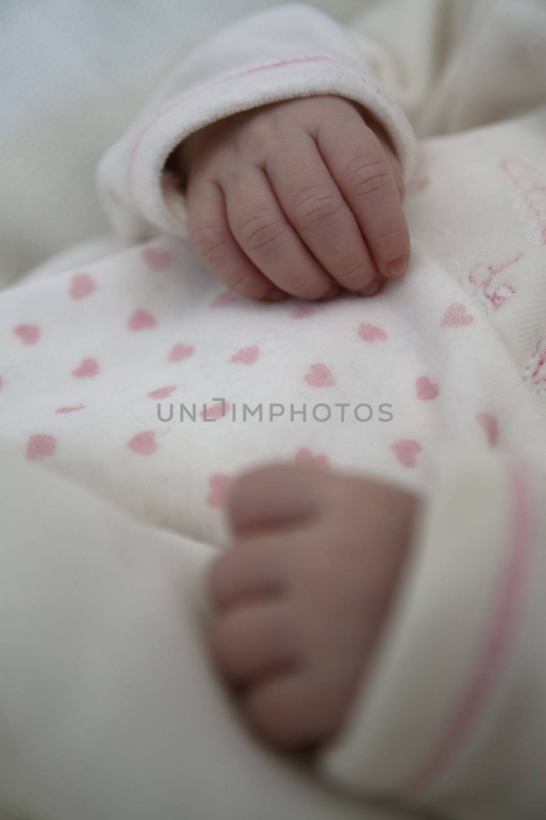 New born baby by Nemida