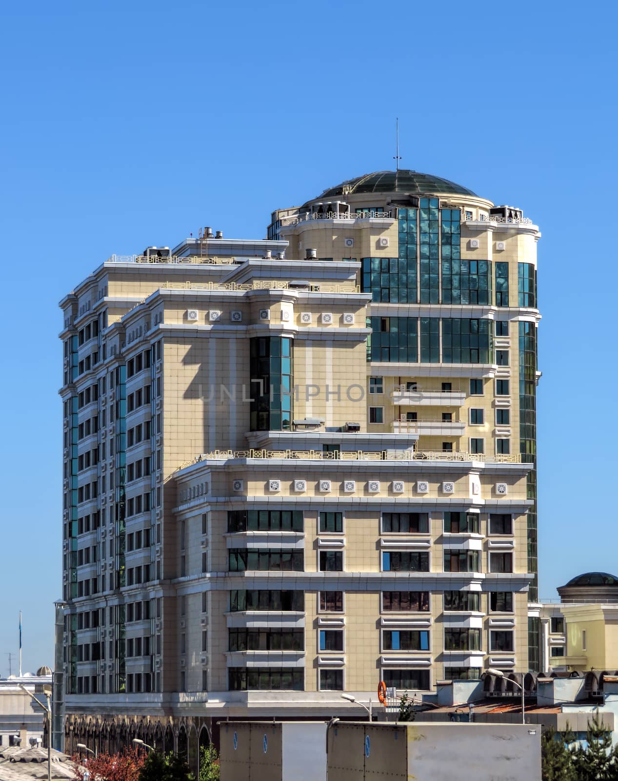 ALMATY, KAZAKHSTAN - MAY 14, 2017: The complex of buildings along Al-Farabi avenue in Almaty, Kazakhstan

Almaty, Kazakhstan - May 14, 2017: The complex of buildings along Al-Farabi avenue in Almaty, Kazakhstan