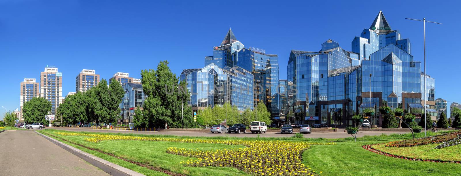 Almaty - Business Center Nurly Tau - Panorama by Venakr