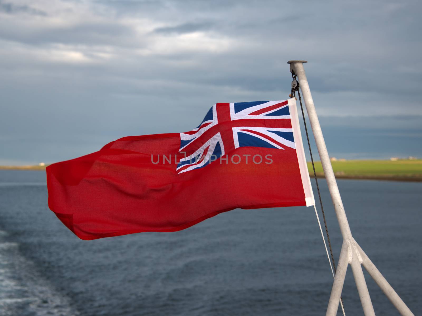 Red Ensign on Ship by TimAwe