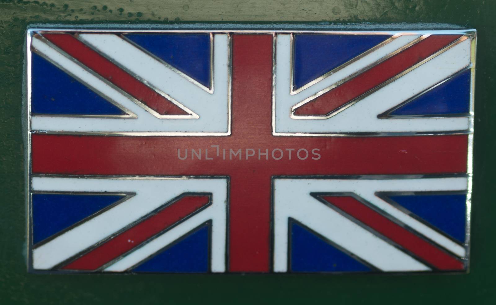 Union Jack Flag Car Badge