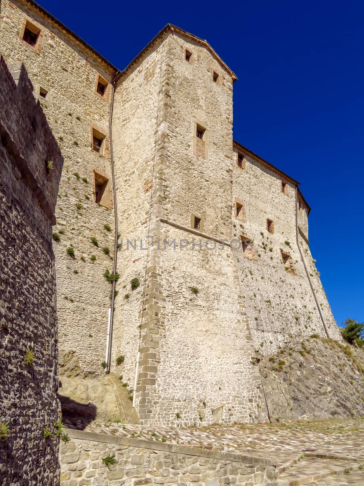 The Renaissance Fortress of San Leo, located on a rocky cliff, dates back to the fifteenth century