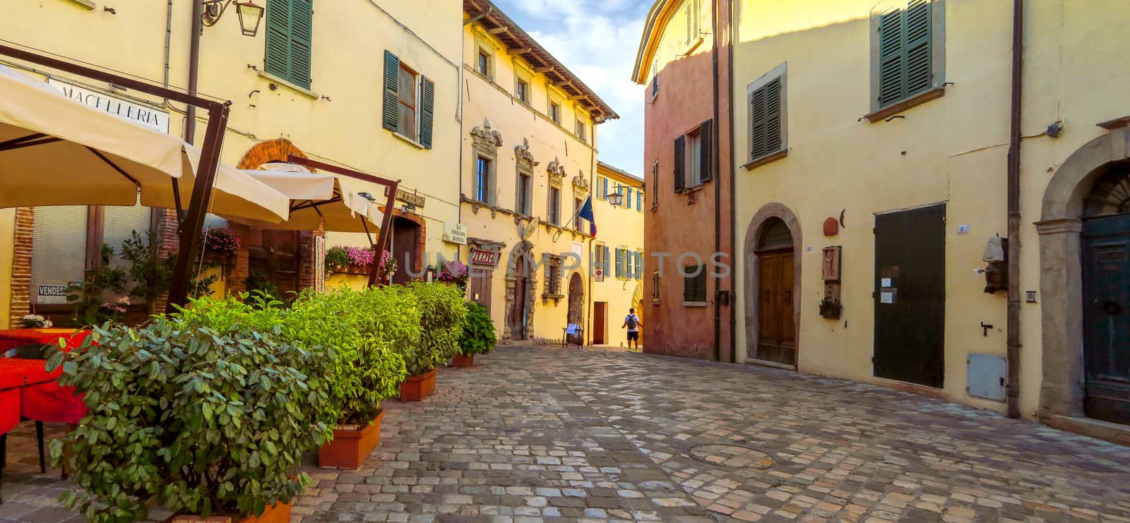 San Leo - Street old city by Venakr