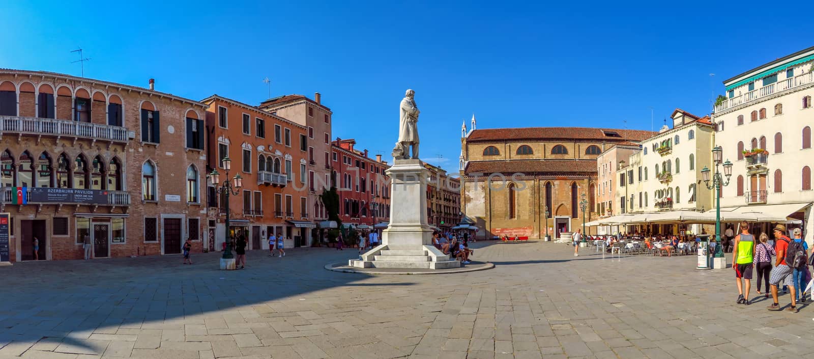 Venice - Campo Santo Stefano square by Venakr