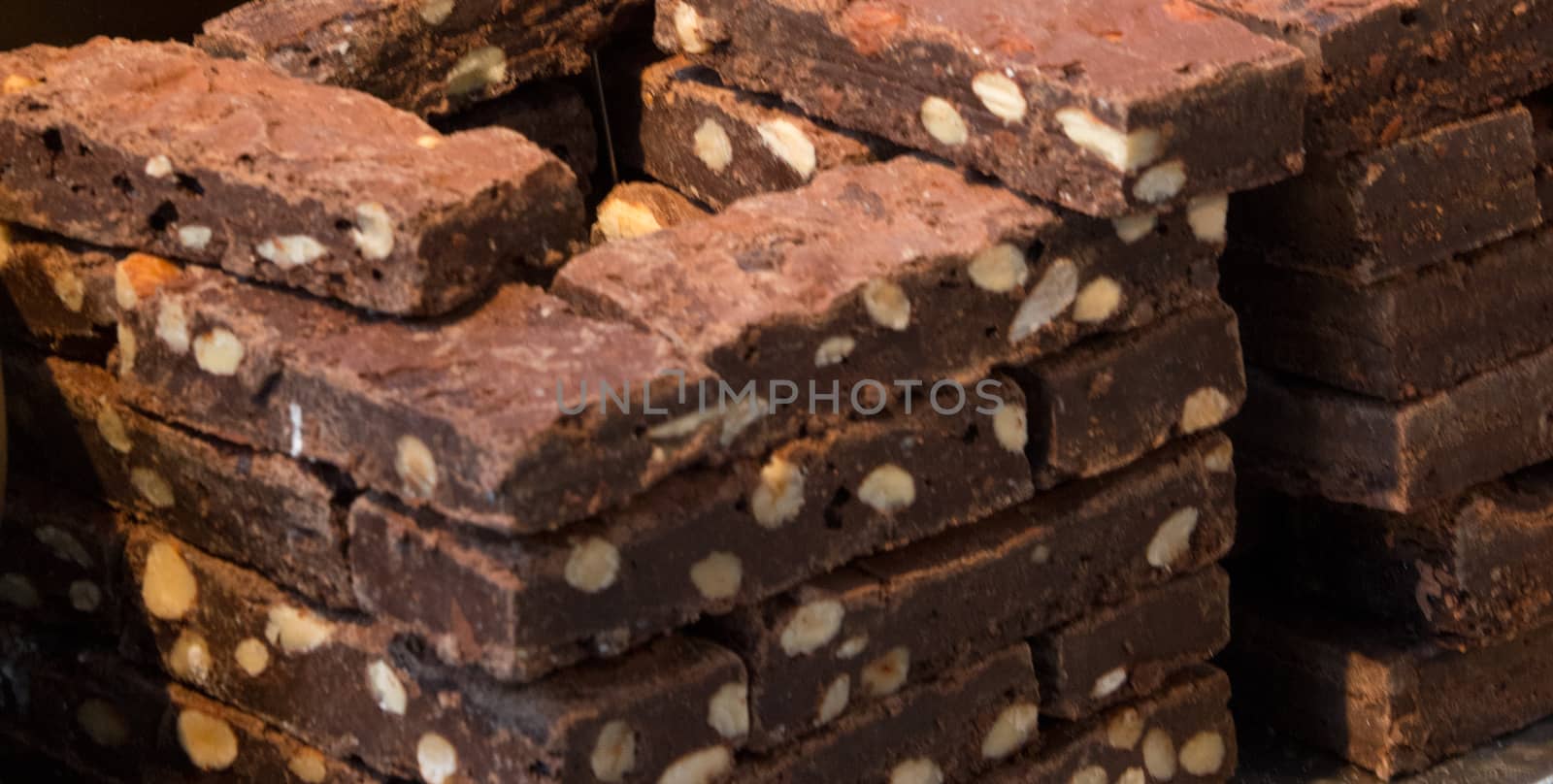 Hazelnut and Almond Brownies by TimAwe
