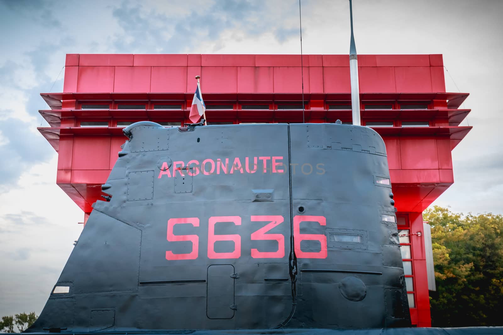 exhibition of the Argonaute, French submarine S636 by AtlanticEUROSTOXX