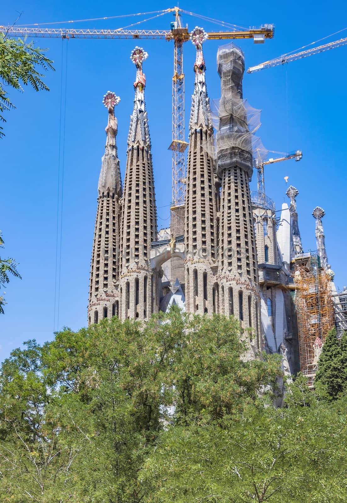 Sagrada Familia Barcelona by Venakr